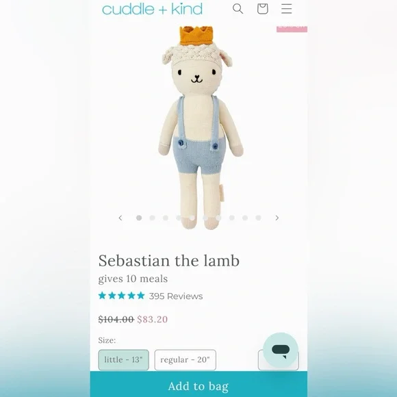 Sebastian the lamb cuddle and kind - Picture 2 of 3